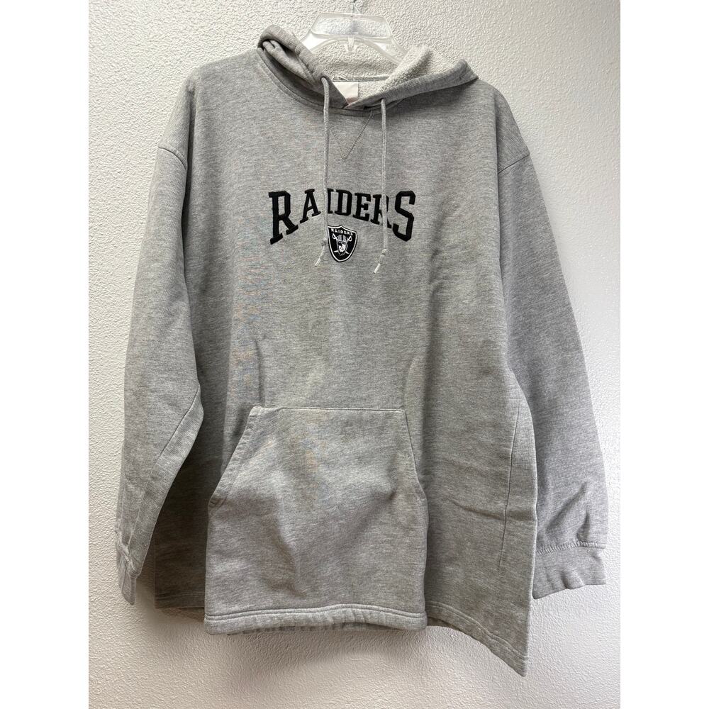 Vintage Raiders Hoodie Gray See Photos for details
